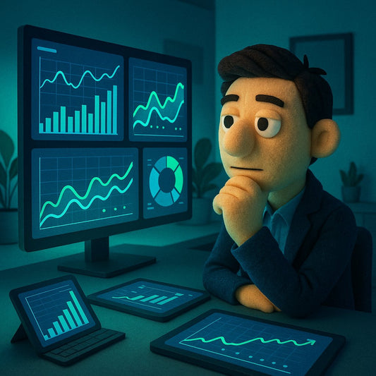 Google Analytics tracking blog traffic illustration