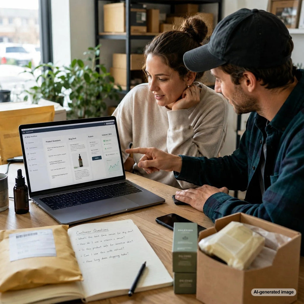 How to use product questions to create bottom-of-funnel blog posts that attract high-intent search traffic and support purchasing decisions