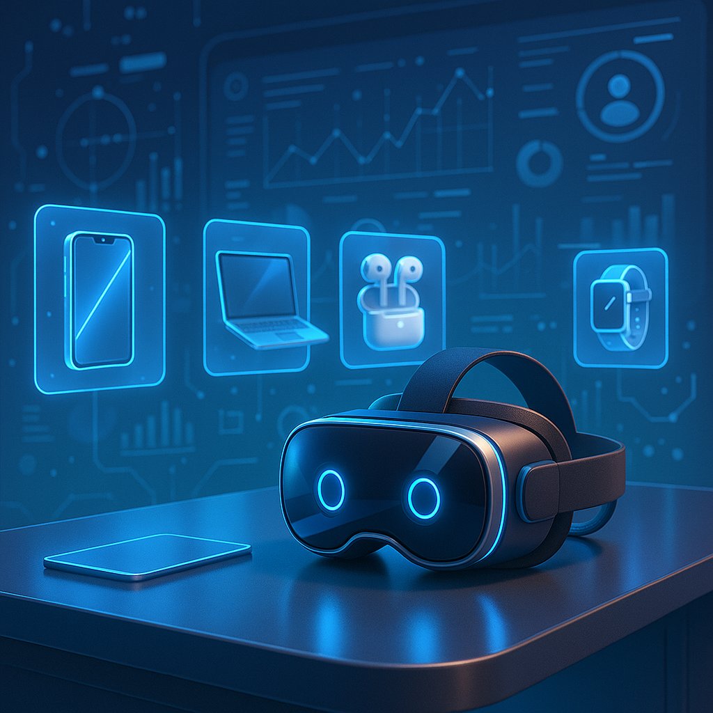 Virtual product placement using WebXR showing a 3D product in a digital environment