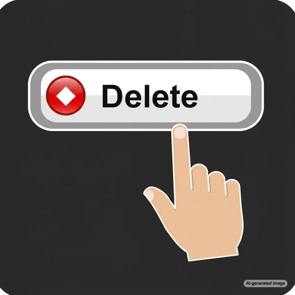 Illustration depicting the impact of deleting web pages on SEO