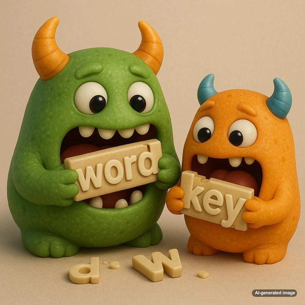 Illustration explaining keyword cannibalization and SEO optimization strategies