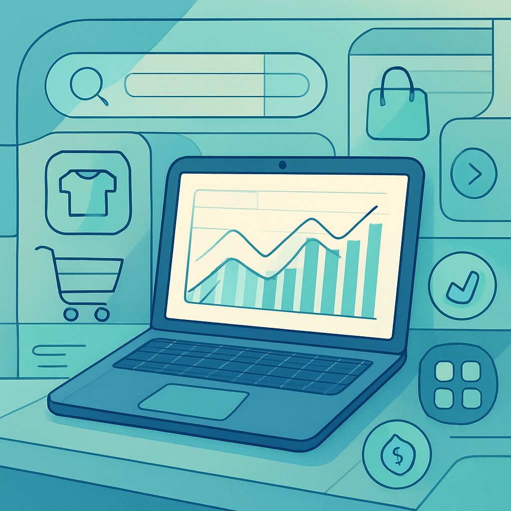 Illustration of high-converting landing page design