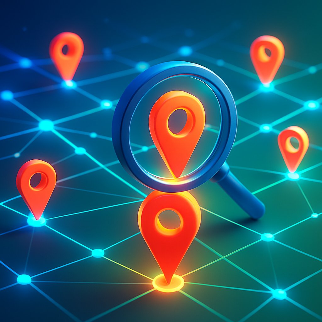 Visual representation of Local Schema Markup enhancing local search visibility