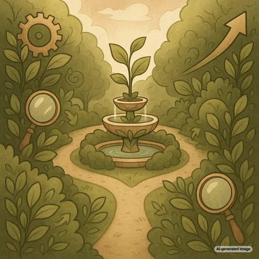 A visual representation of measuring the ROI of organic traffic beyond last-click attribution