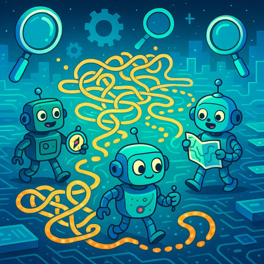 Navigation breadcrumbs illustration showing website hierarchy trail