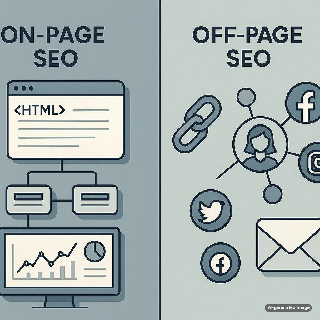 On-page SEO vs. Off-page SEO: A Beginner's Guide with Examples