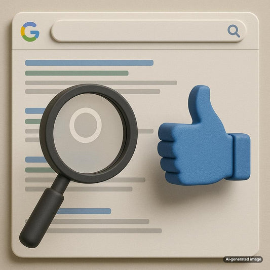 Illustration depicting zero-click search results on a search engine results page