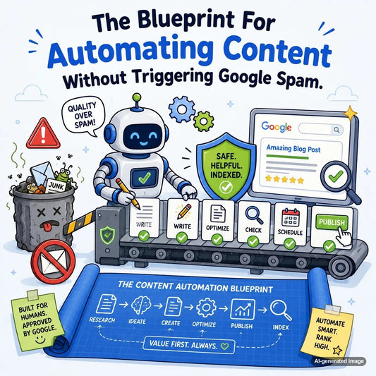 Blueprint for automating high-quality content while avoiding Google scaled content spam
