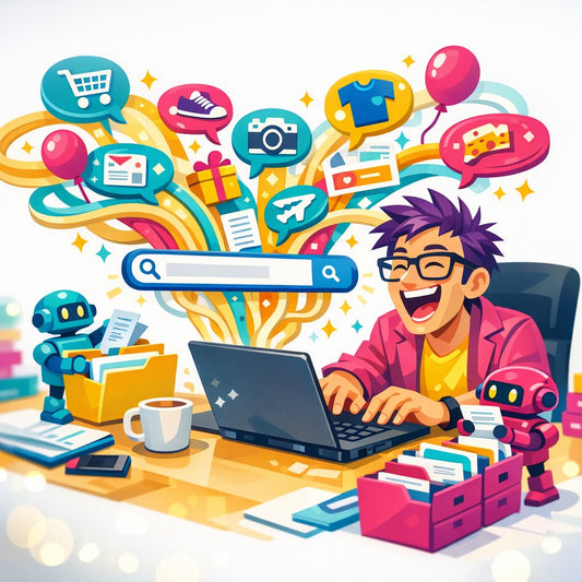 Google search autocomplete suggestions for long-tail keyword discovery and content ideation on a laptop screen