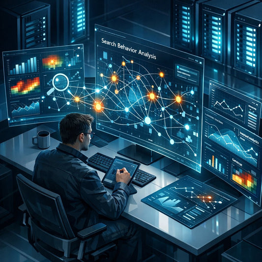 Illustration of how cognitive biases influence search behavior and SEO strategy