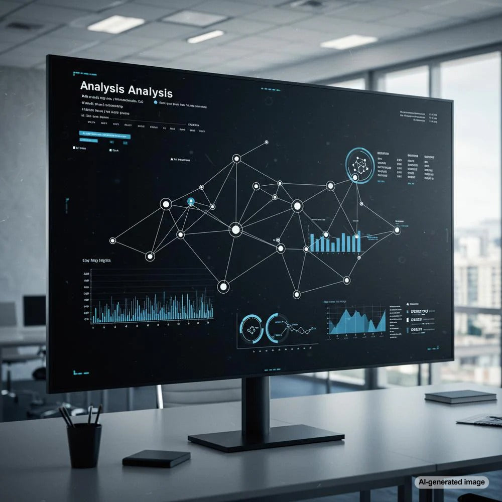 Illustration depicting search query analysis for blog SEO
