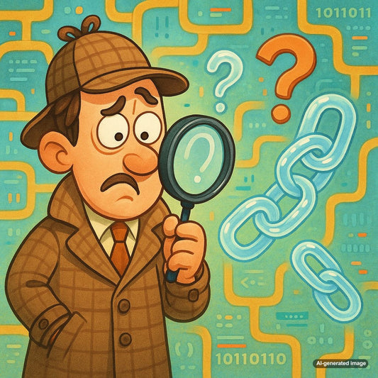 Illustration of invisible backlinks in SEO