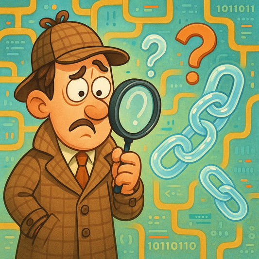 Illustration of invisible backlinks in SEO