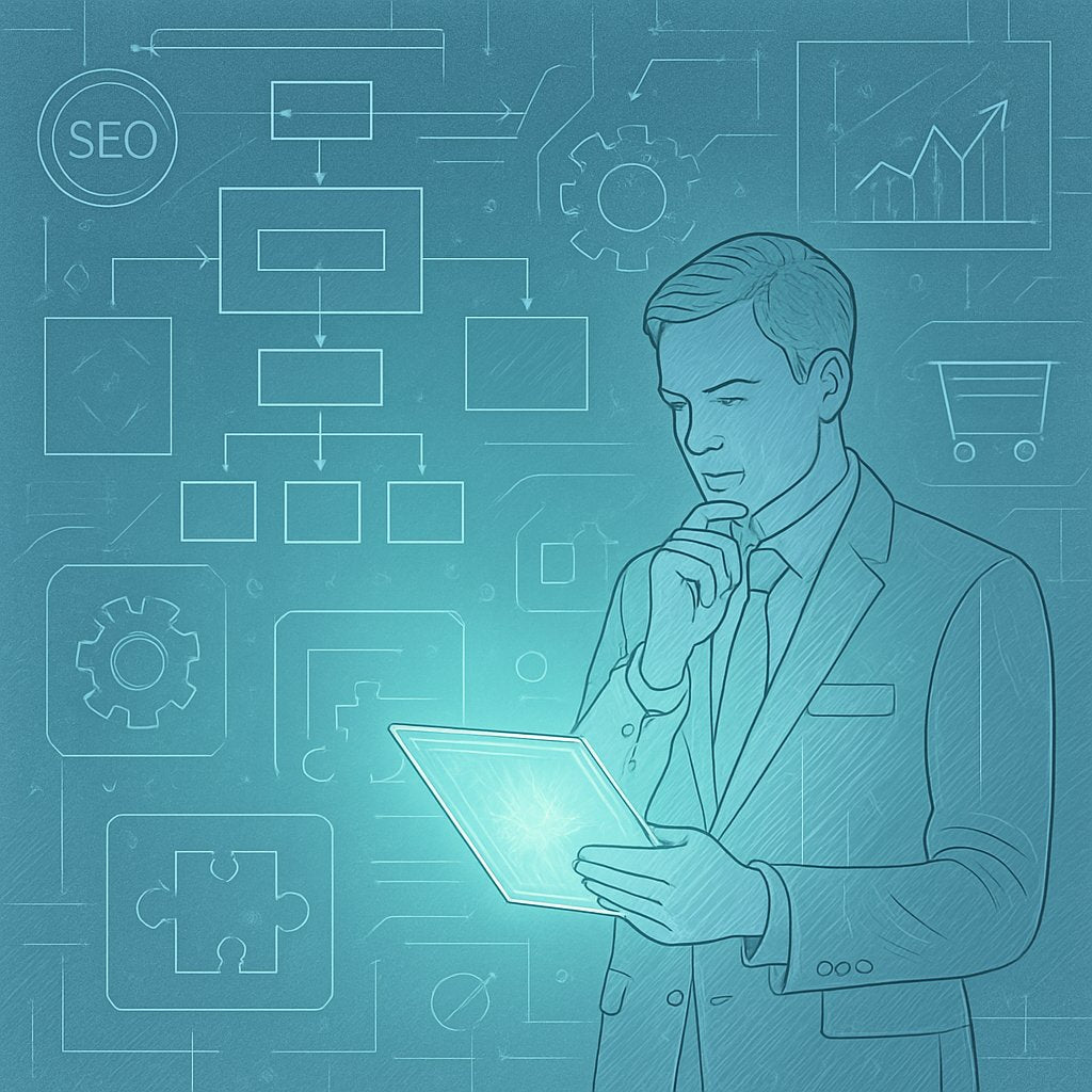 Visual representation of the Jobs-to-be-Done framework applied to content strategy