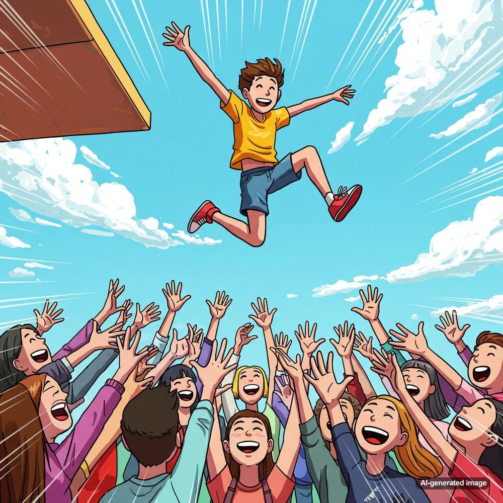 Illustration depicting the impact of blogging on eCommerce customer trust