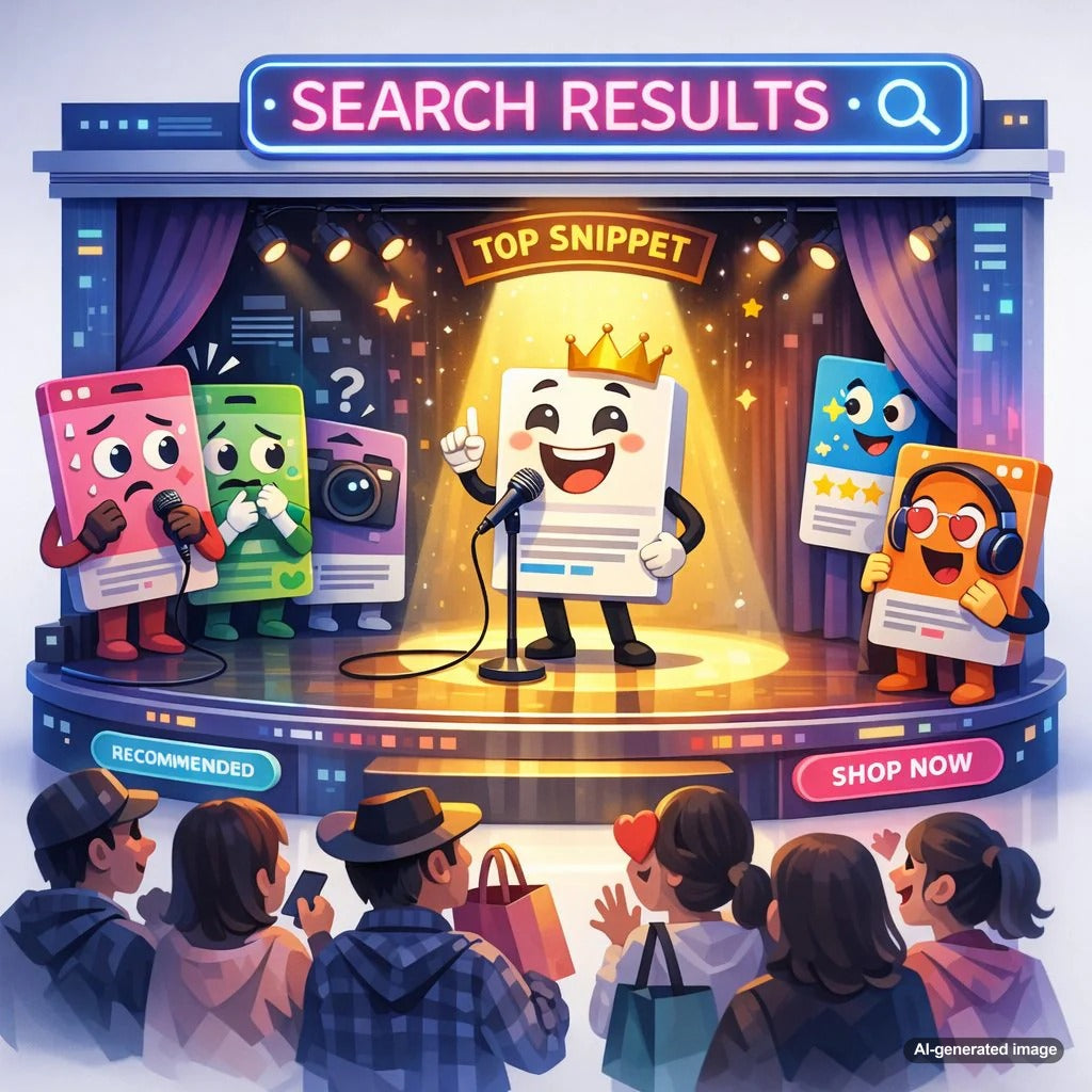 Search engine results page snippet psychology for e-commerce businesses