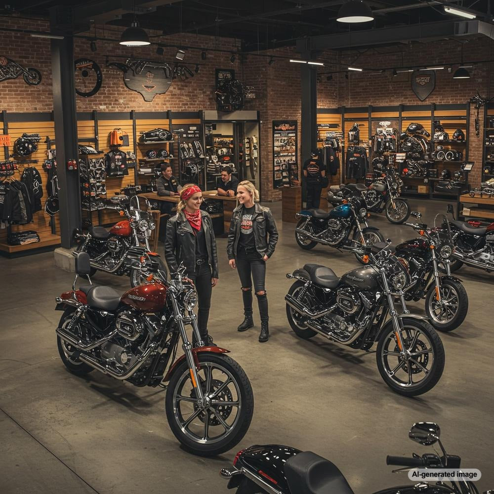 Motorcycle dealership blogging success