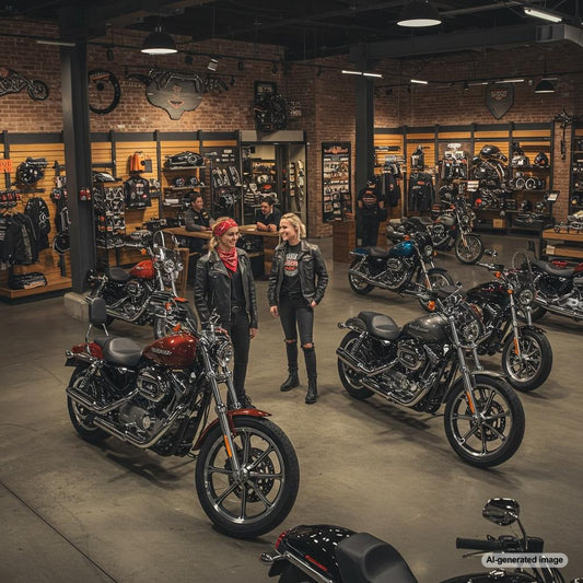 Motorcycle dealership blogging success