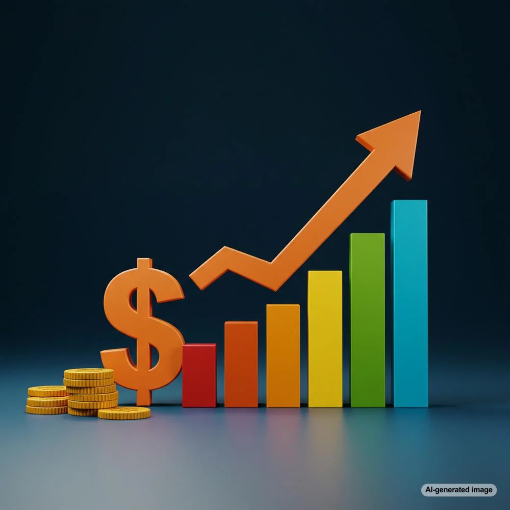 Illustration depicting the impact of blogging on eCommerce sales
