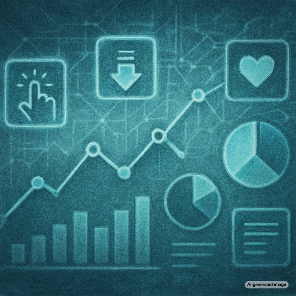 Illustration of small micro-conversion actions boosting SEO signals