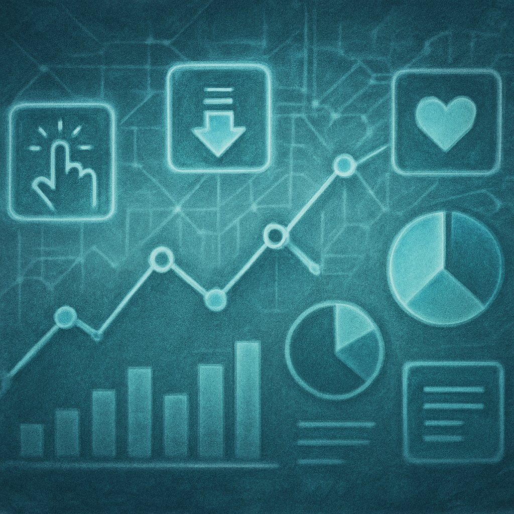 Illustration of small micro-conversion actions boosting SEO signals