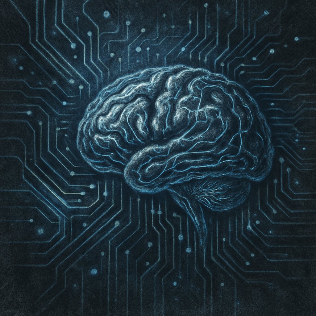 Visual representation of Neuralink's brain-computer interface technology