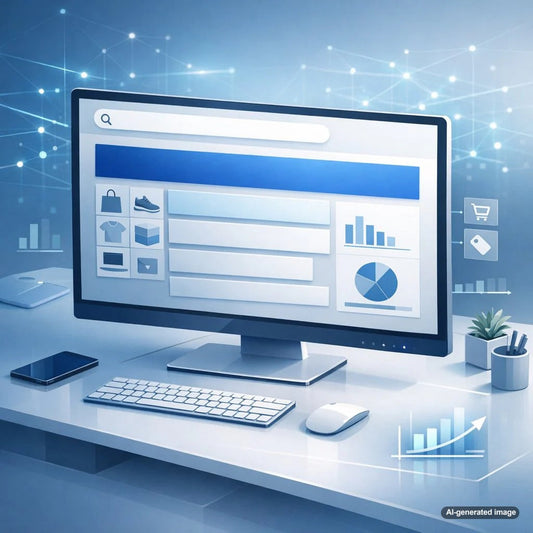 Illustration showing branded search result with expanded site links beneath the main listing