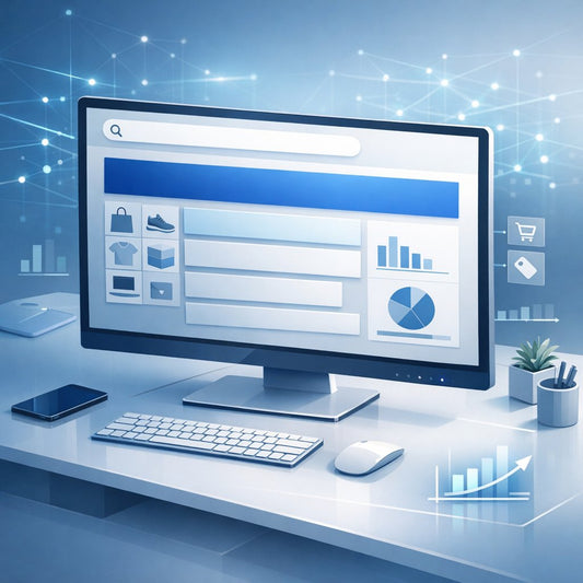 Illustration showing branded search result with expanded site links beneath the main listing