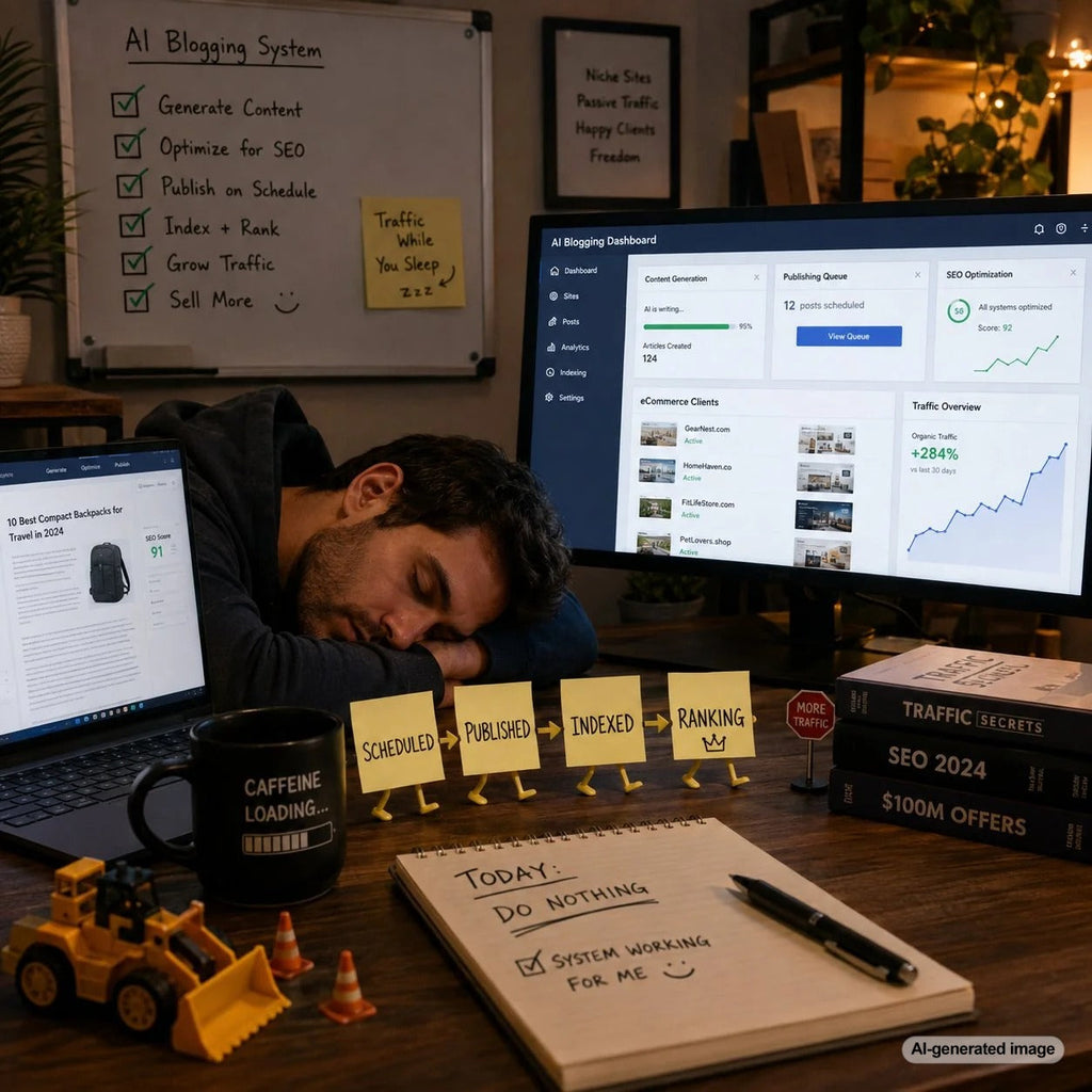 The System For Growing Niche Site Traffic While You Sleep SEO content growth strategy