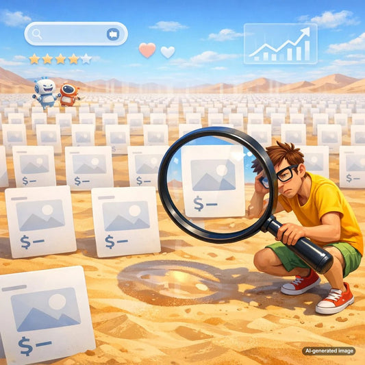 The thin content mirage on ecommerce category pages illustration