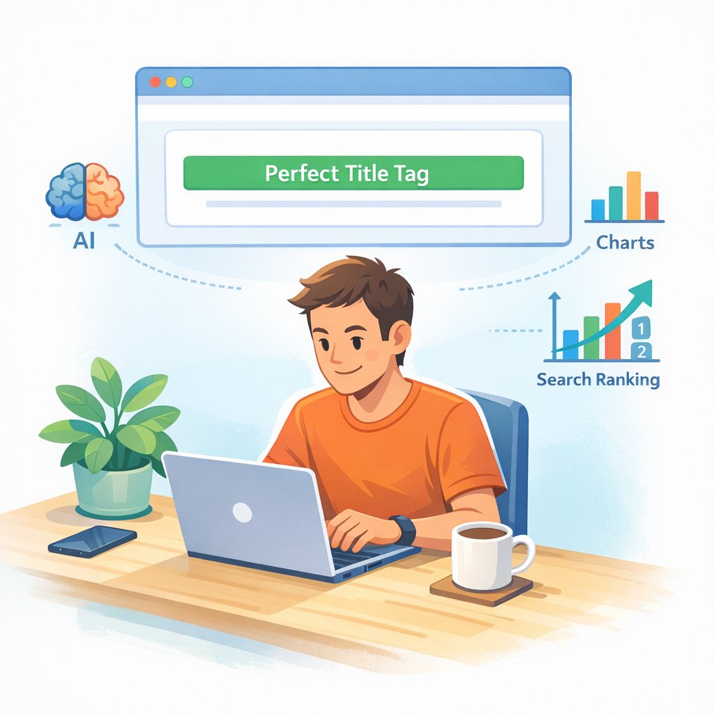 Example of title tag displayed in search engine results