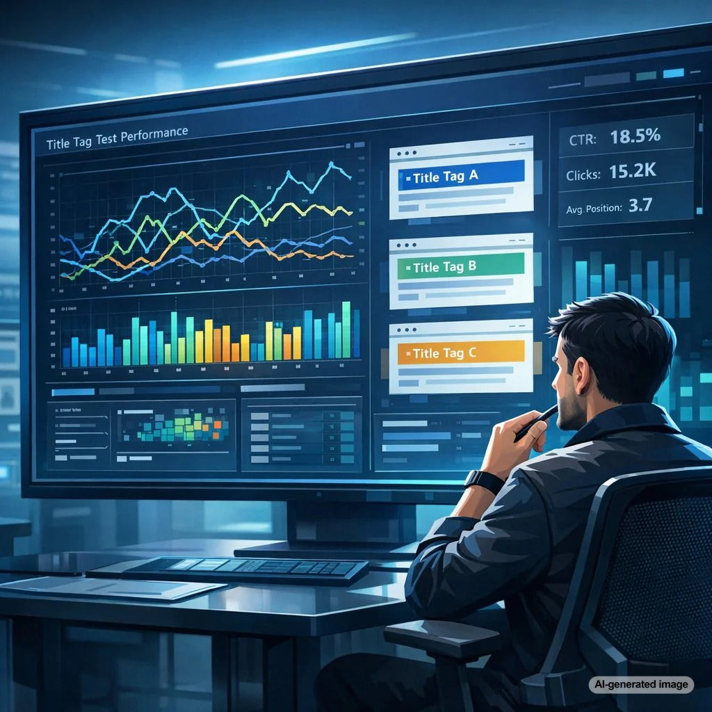 Analyzing competitor title tag rewrites over time for SEO growth and improved Google rankings