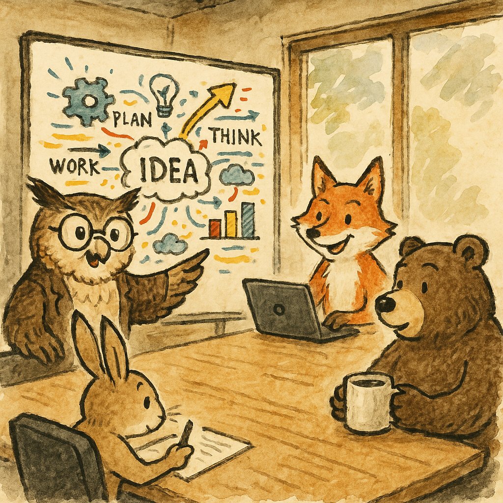 Fun illustration of psychographic segmentation for SEO targeting with humor and strategy