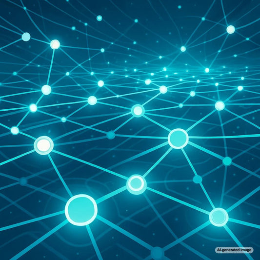 Illustration of backlinks network showing link building paths