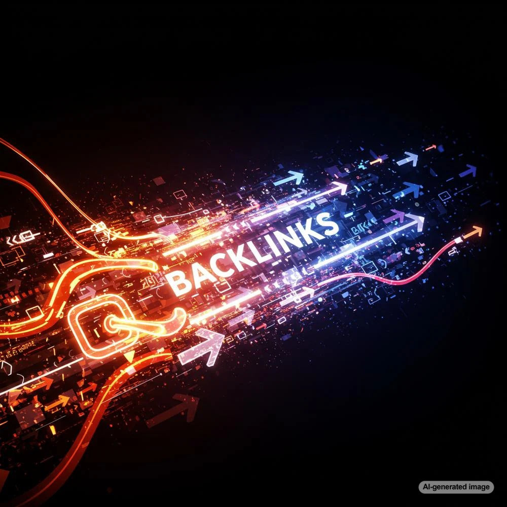 Illustration depicting the concept of backlinks in blogging