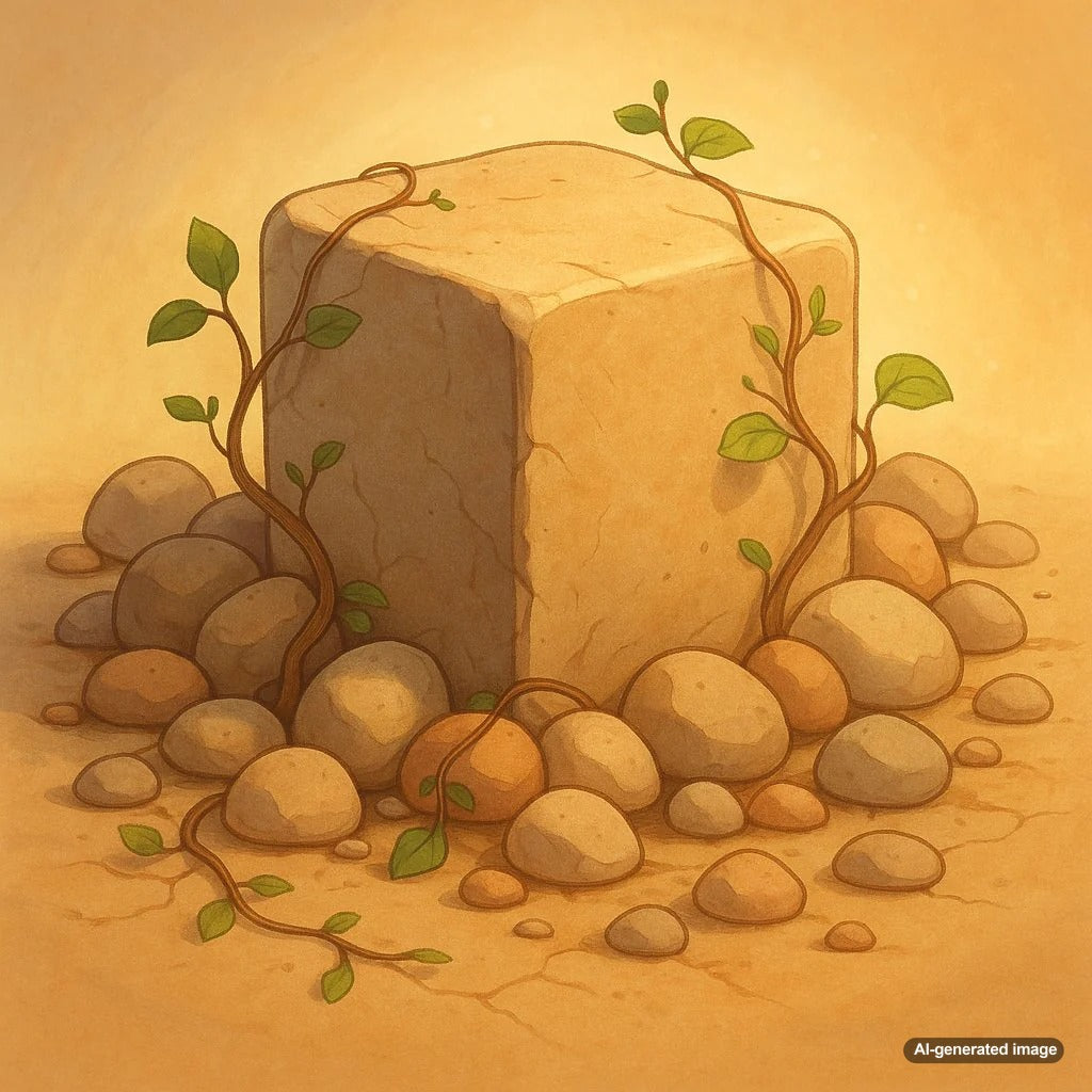 Illustration depicting the concept of cornerstone content pages with interconnected web pages and SEO elements