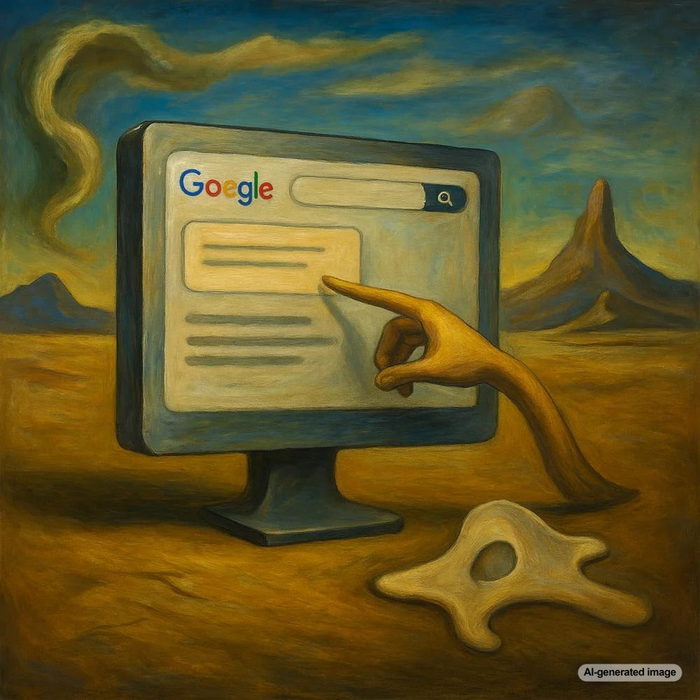 Illustration depicting various types of featured snippets in search engine results