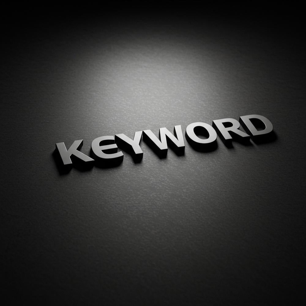Illustration depicting SEO concepts: keyword frequency, density, difficulty, and proximity
