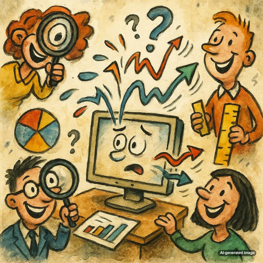 Illustration showing website bounce rate and visitors leaving site