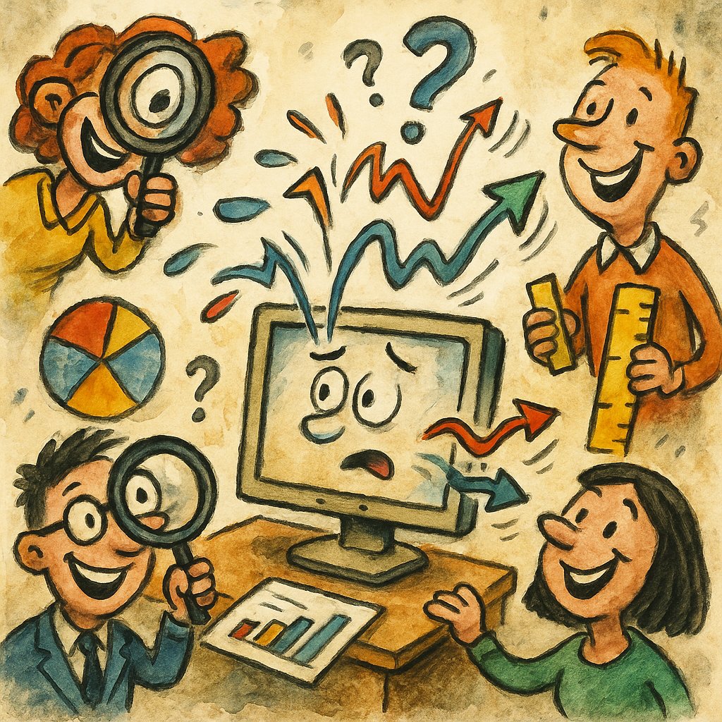 Illustration showing website bounce rate and visitors leaving site