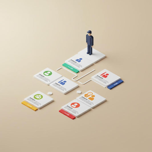 Illustration depicting Google's PageRank algorithm in action