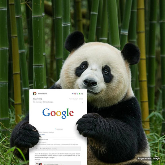 Illustration representing Google Panda algorithm