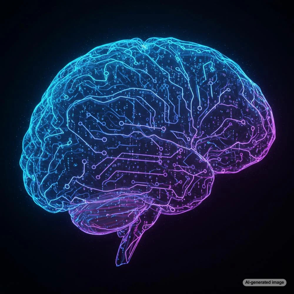 Illustration depicting Google's RankBrain algorithm processing search queries