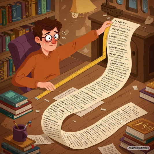 Illustration depicting optimal blog length for SEO in 2025