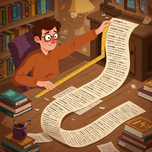 Illustration depicting optimal blog length for SEO in 2025
