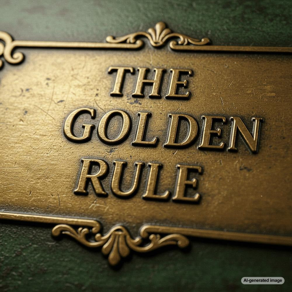 Illustration depicting the concept of the Golden Rule of SEO