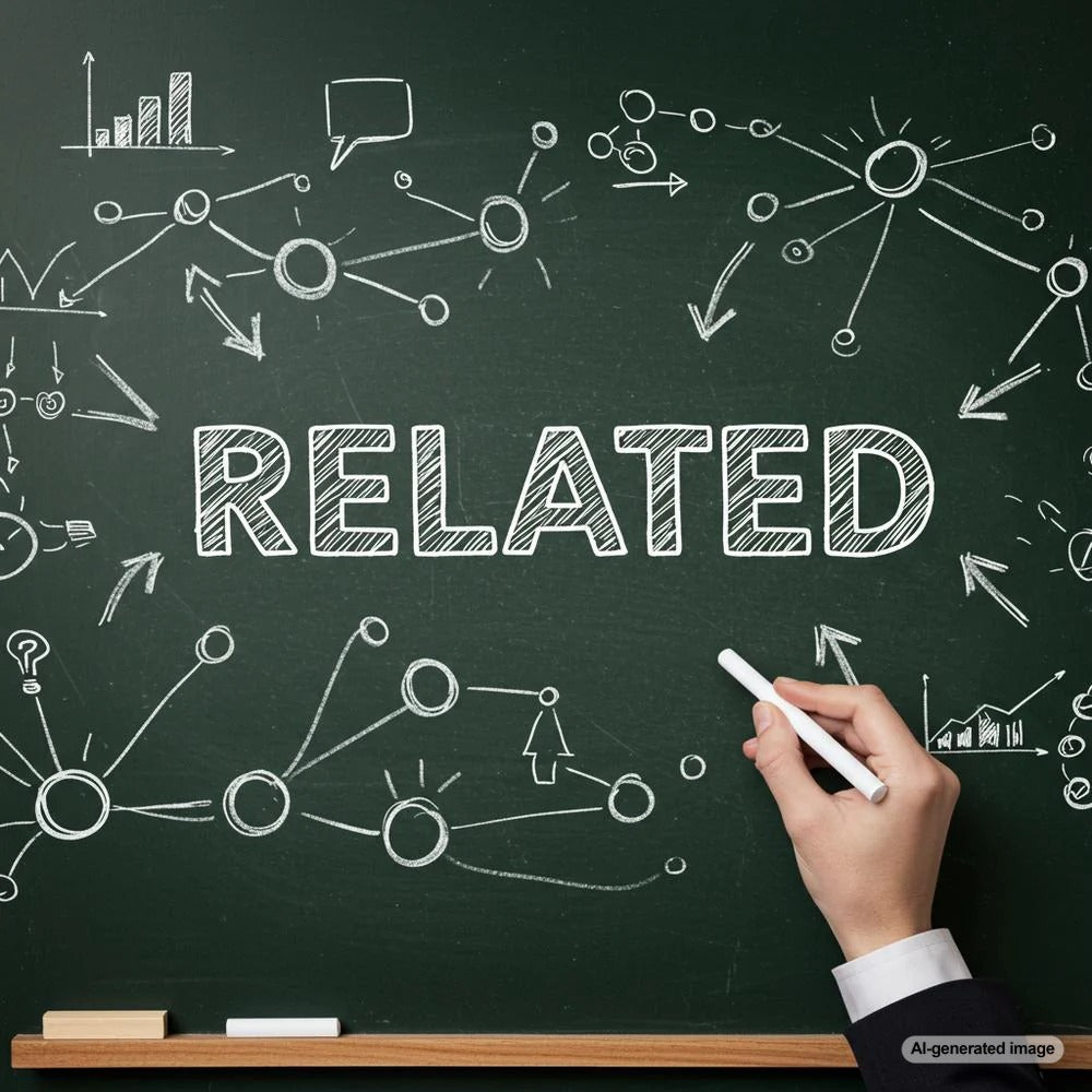 Illustration depicting the concept of topical relevance in SEO