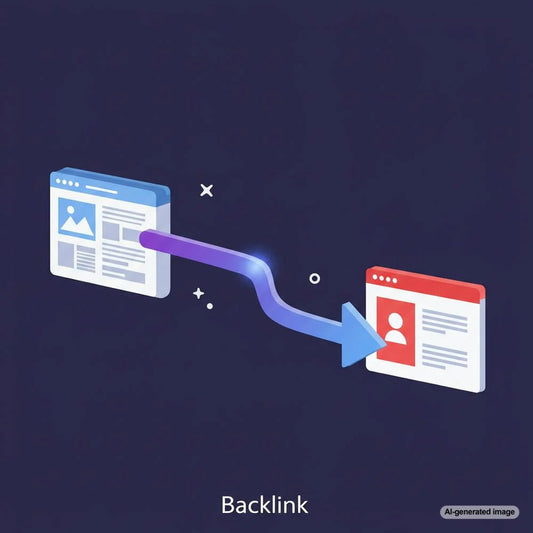 Illustration depicting the significance of backlinks in SEO