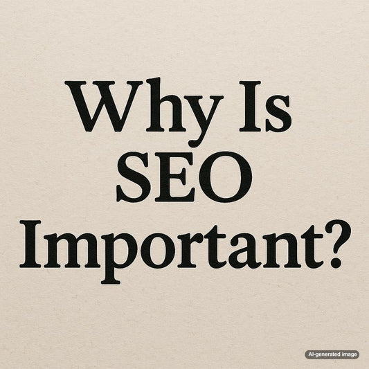 Infographic illustrating the top 10 reasons why SEO is important for businesses