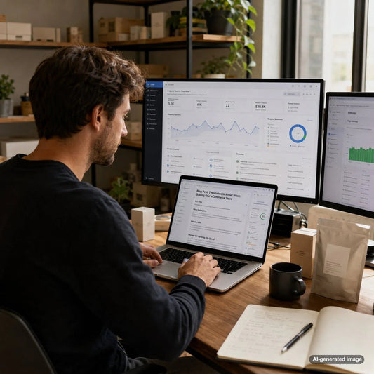 Business blogging strategy concept showing why mistakes to avoid blog posts improve SEO rankings, trust, and sales conversions